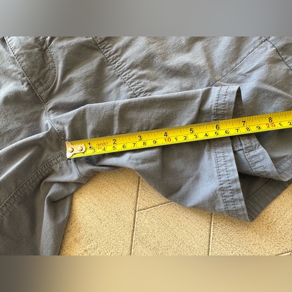 Title Nine Womens Sz 6 Blue Outdoor Hiking Shorts Lightweight Utility Activewear - Picture 9 of 10